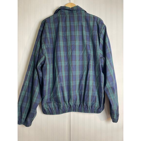 Aviator International VTG 95s Tartan Everyday Sports Bomber Jacket Mens Size L - Picture 6 of 15